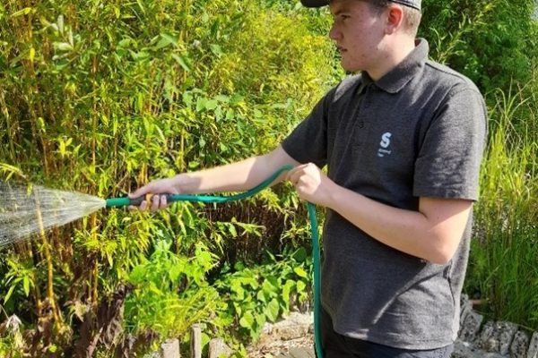 Grounds work at National Star